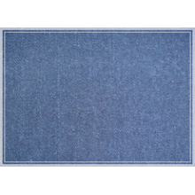 江苏兰朵针织服装有限公司-靛蓝吸湿凸条斜纹